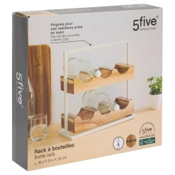 5five Rangement 6 bouteilles