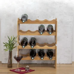 5five Rangement 8 bouteilles empilables