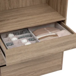 5five Rangement tiroir 16 compartiments, Beige