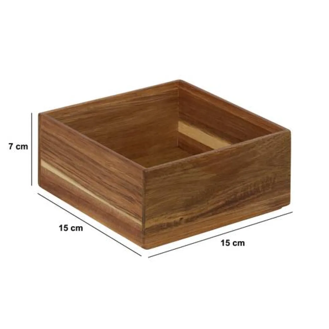 5five Rangement tiroirs, L.15 cm, Marron