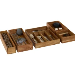 5five Rangement tiroirs, L.38 cm, Marron