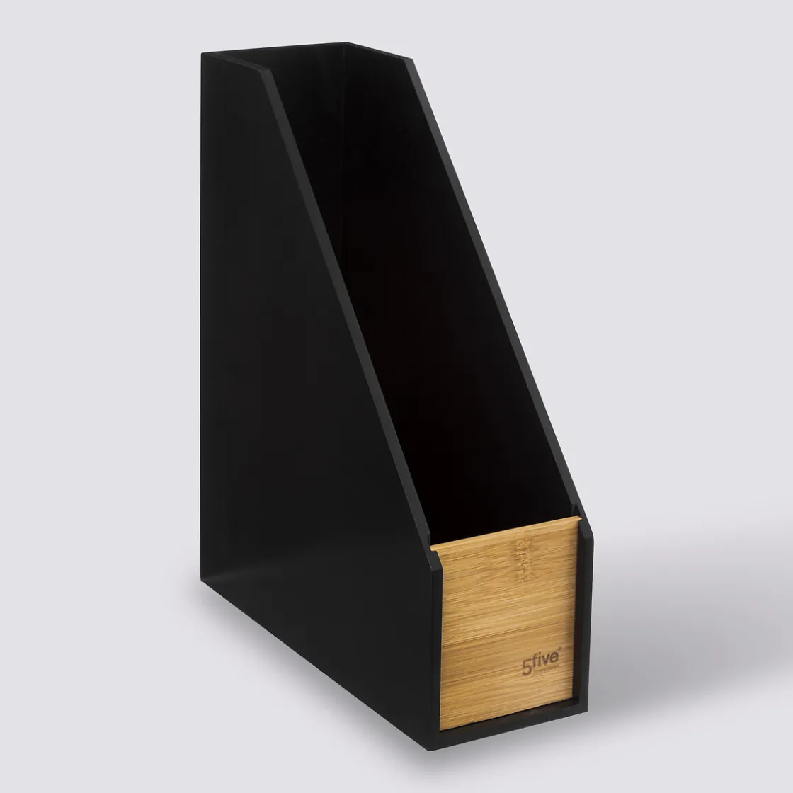 5five Range-revues bambou, Noir