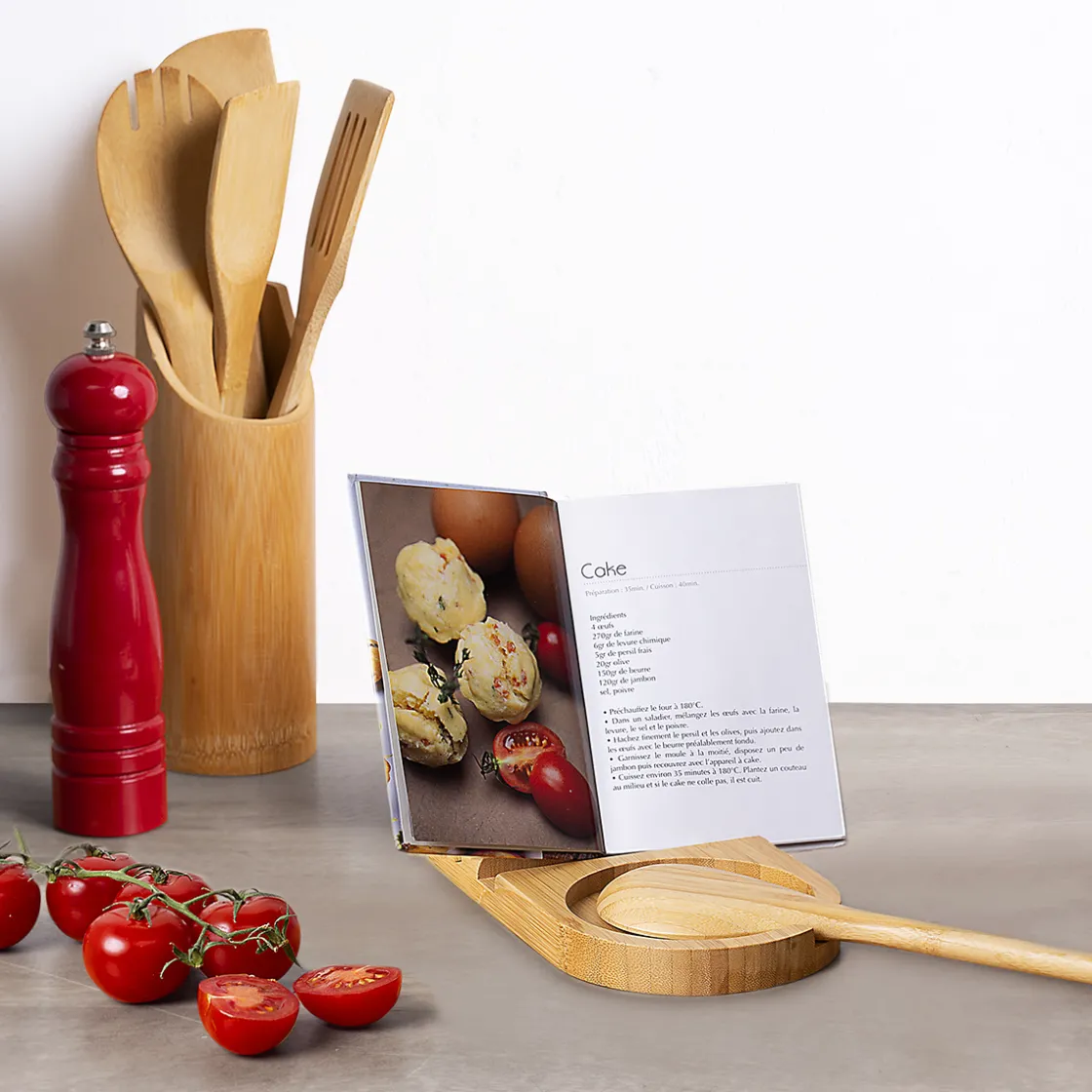 5five Repose cuillère avec couverts