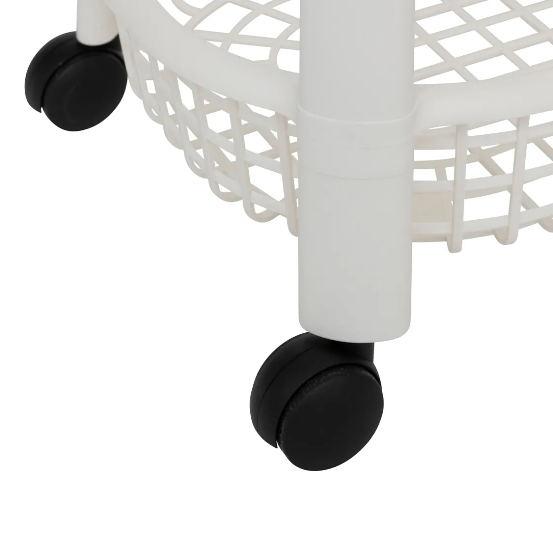 5five Resserre avec paniers 4 niveaux, Blanc