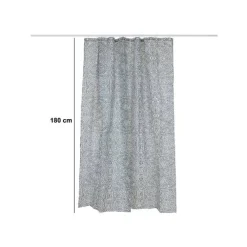 5five Rideau de douche, l.180 cm, Gris