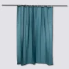 5five Rideau de douche 180x200cm, Bleu pétrole