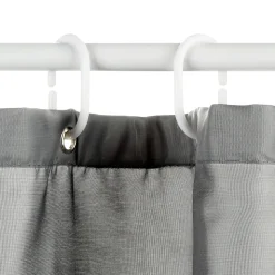 5five Rideau de douche 180x200cm, Gris