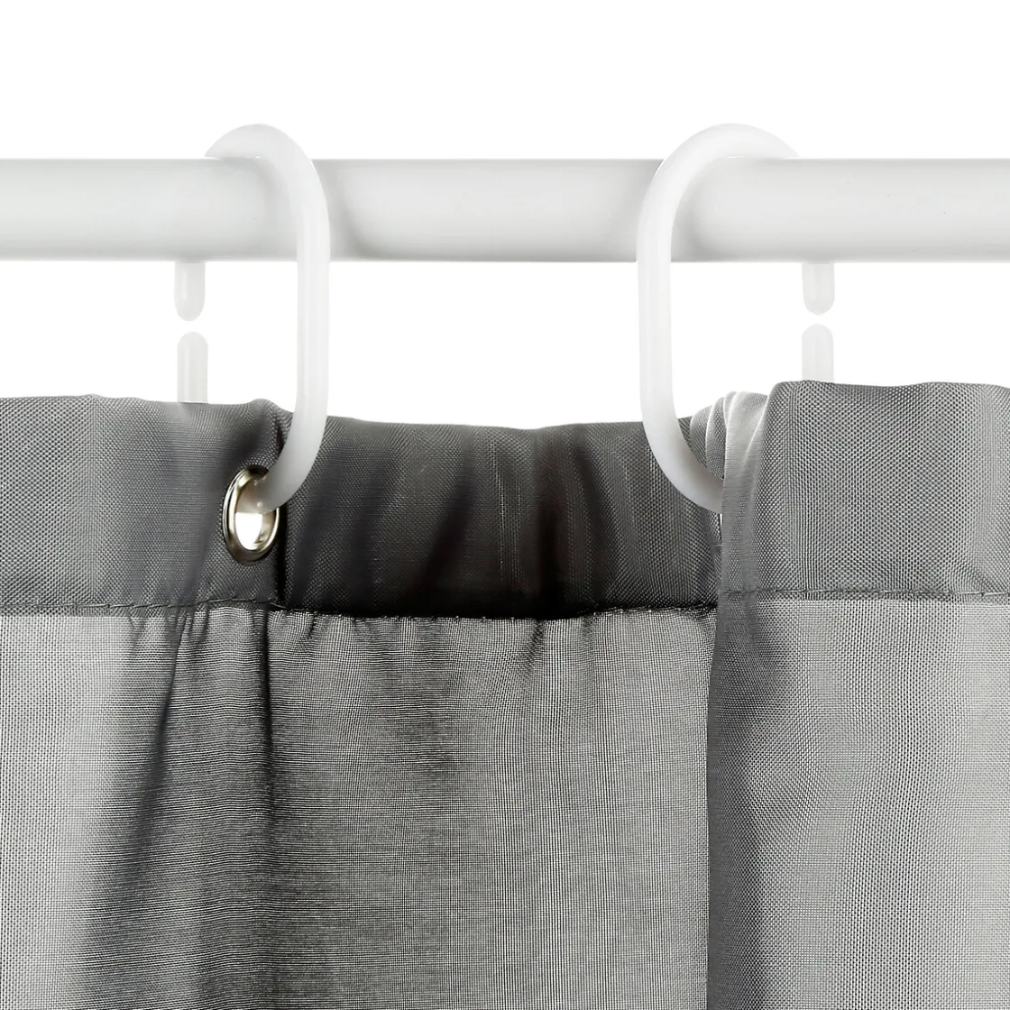 5five Rideau de douche 180x200cm, Gris