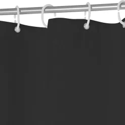 5five Rideau de douche 180x200cm, Gris charbon