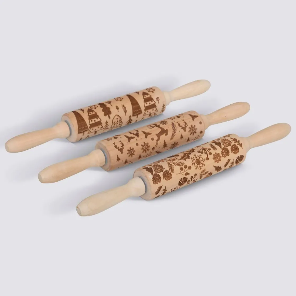 5five Rouleau à patisserie, L.35,5 cm, Beige