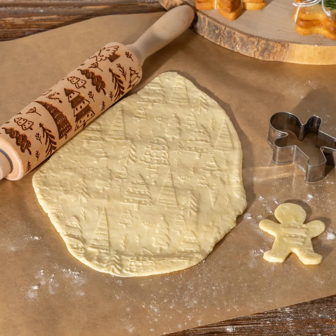 5five Rouleau à patisserie, L.35,5 cm, Beige