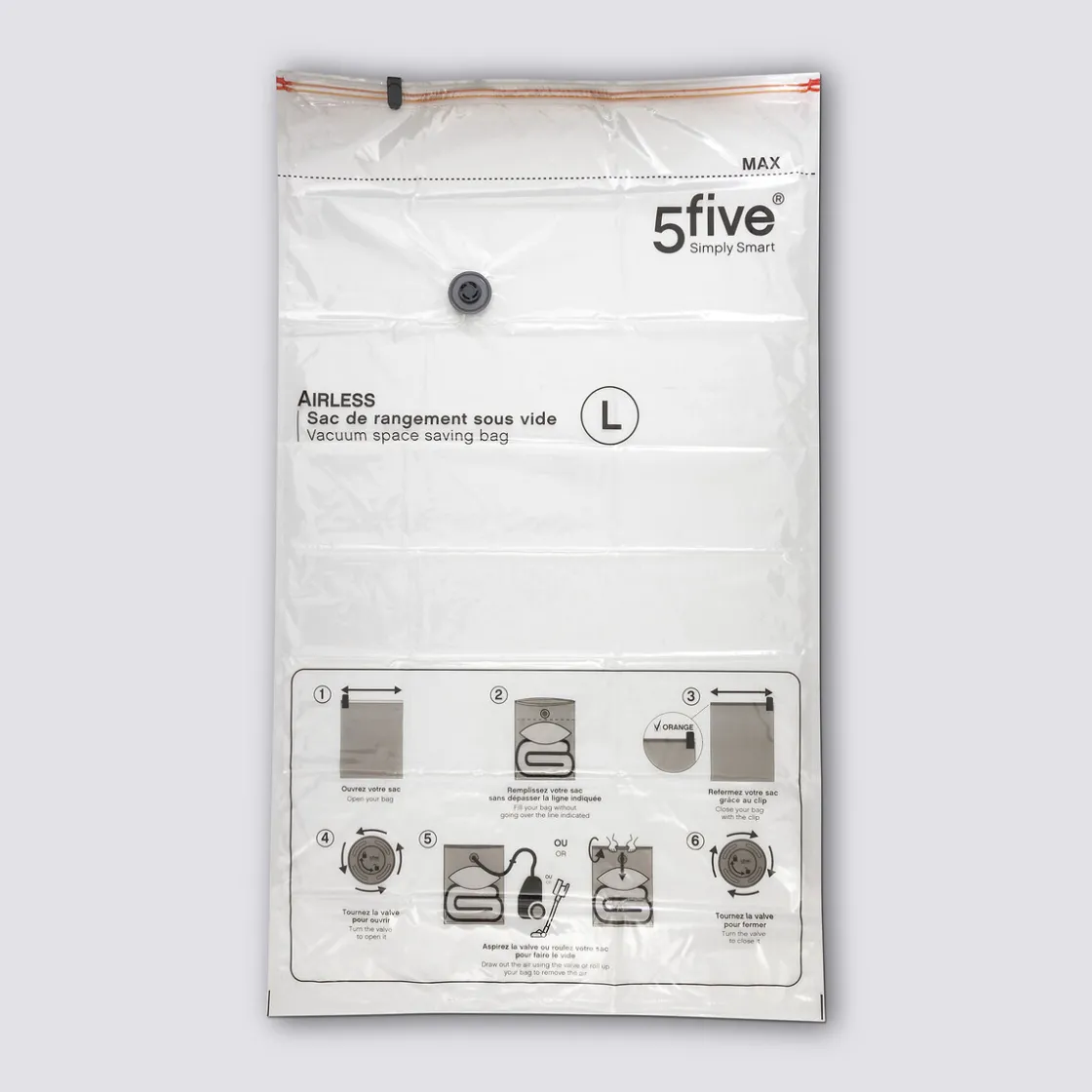 5five Sac compresseur 120x69 cm, Parfumé