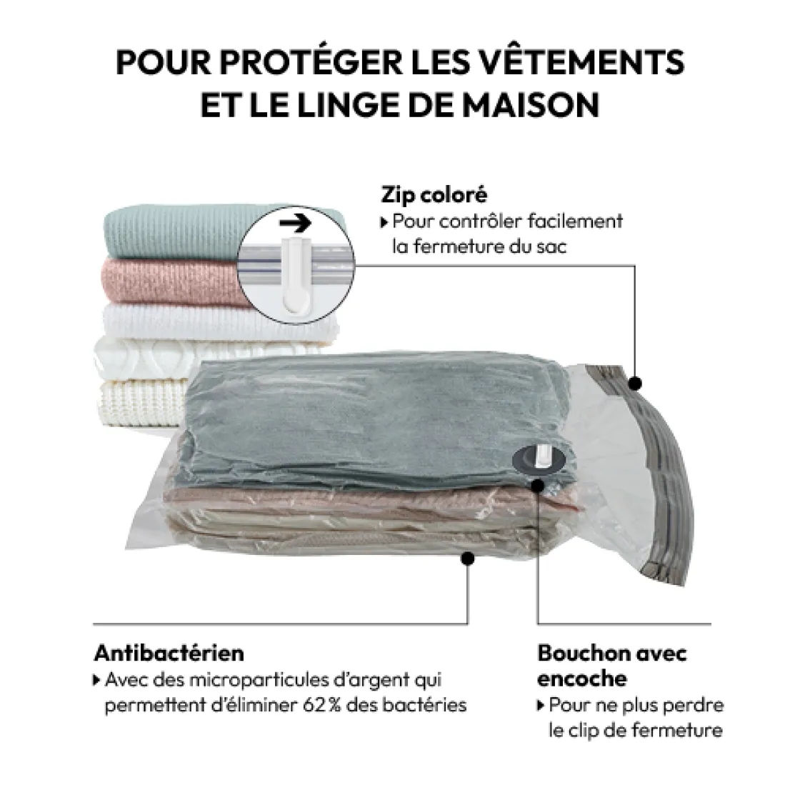 5five Sac compresseur 80x60cm