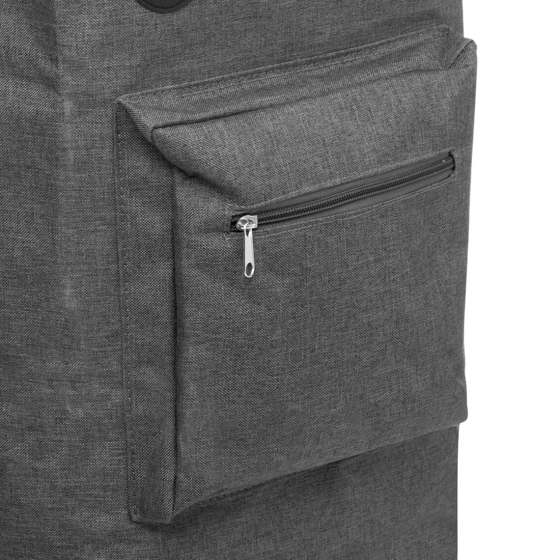 5five Sac de shopping avec 2 roulettes, Gris