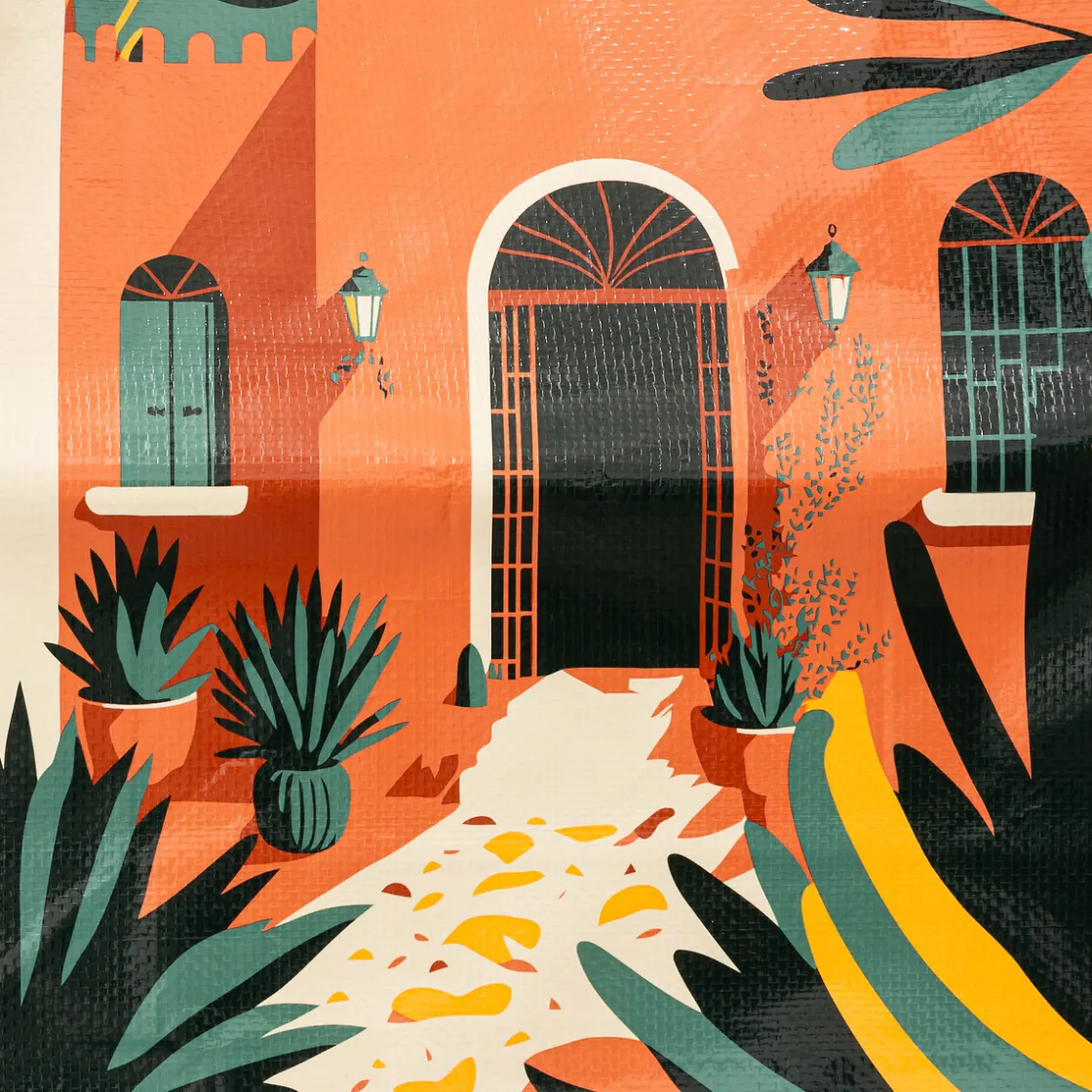 5five Sac de shopping, 45x43 cm