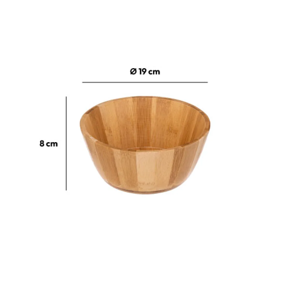 5five Saladier D19 cm, Bambou