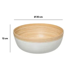 5five Saladier D30 cm, Blanc