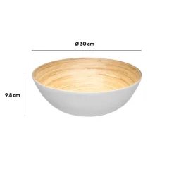 5five Saladier D30 cm, Blanc