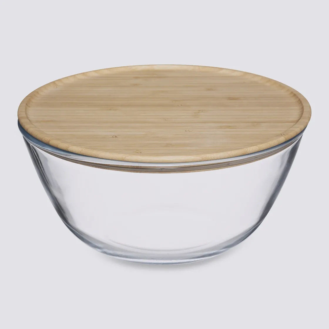 5five Saladier D23 cm, Couvercle bambou