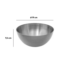 5five Saladier D19 cm, Inox