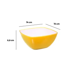 5five Saladier D14 cm, Jaune moutarde