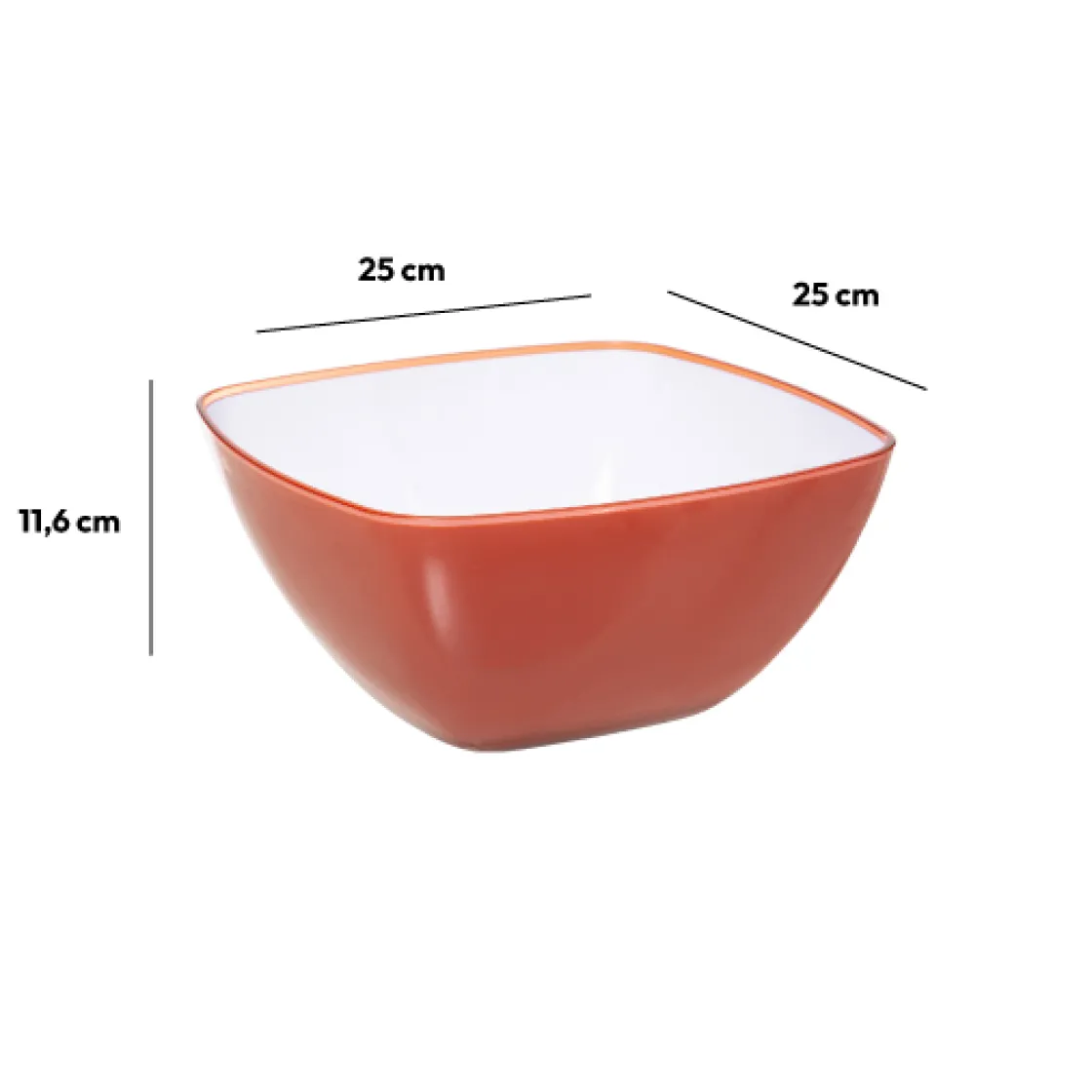 5five Saladier D25 cm, Orange