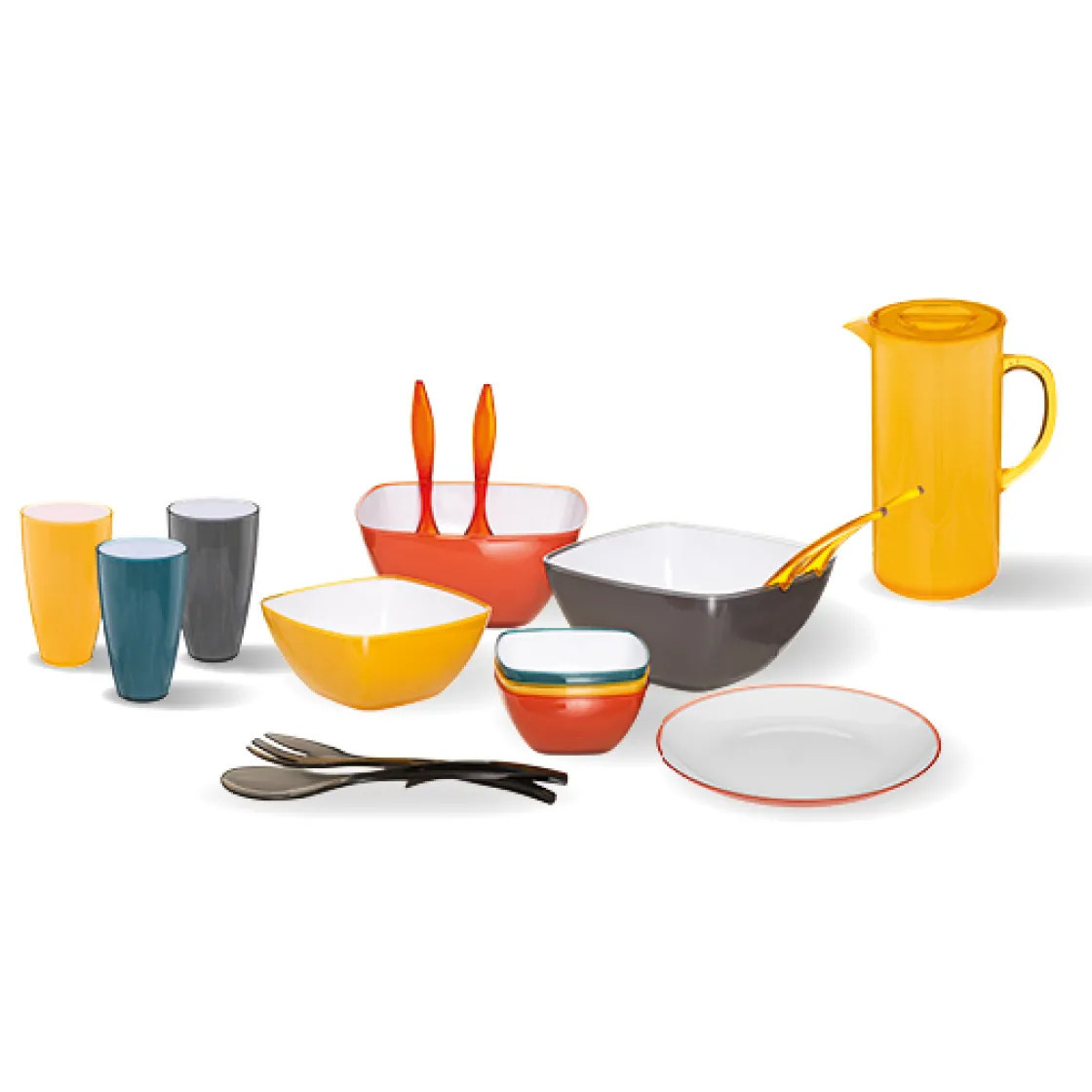 5five Saladier D25 cm, Orange