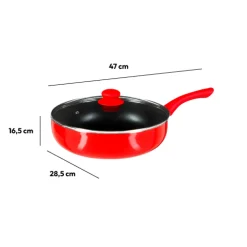 5five Sauteuse Aluminium, 28 cm