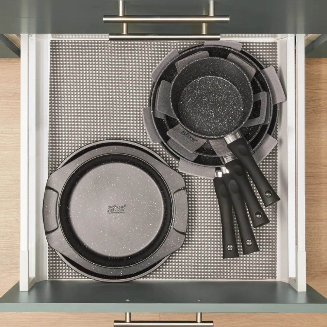 5five Sauteuse Aluminium forgé, 24 cm