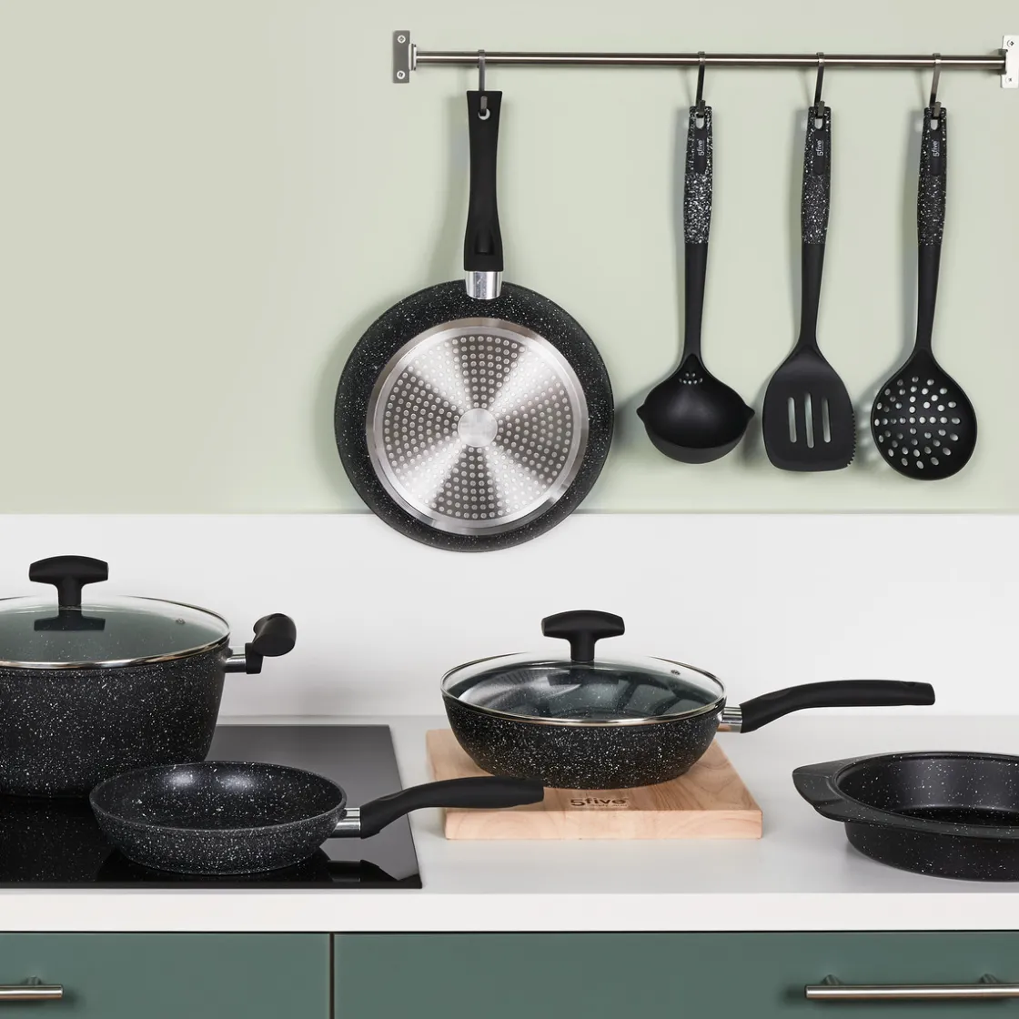 5five Sauteuse Aluminium forgé, 24 cm