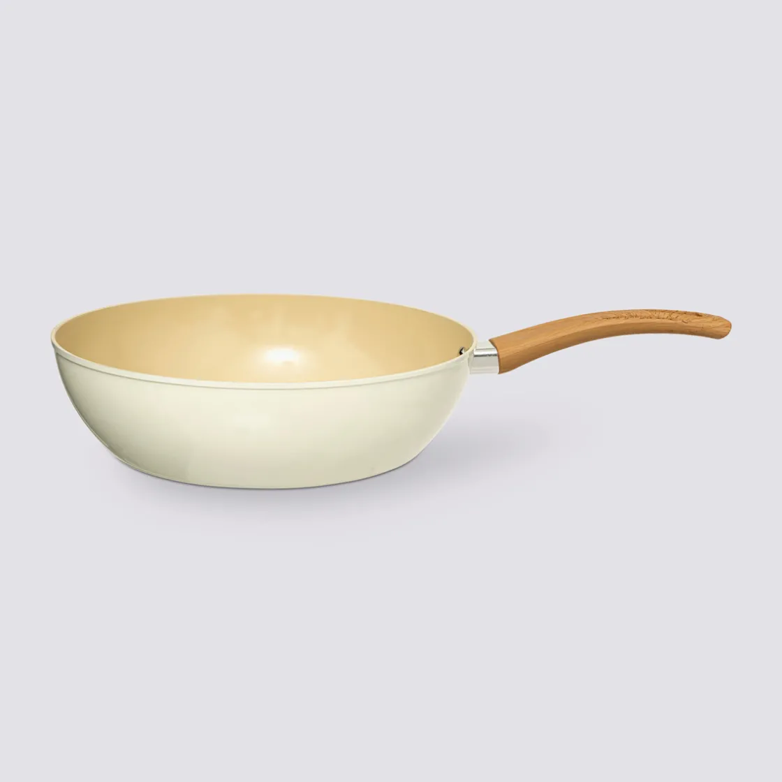 5five Sauteuse aluminium forgé beige, 28cm