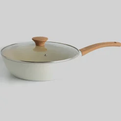 5five Sauteuse aluminium forgé beige, 28cm
