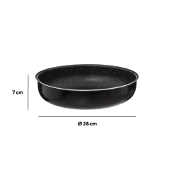 5five Sauteuse Aluminium pressé, 28 cm