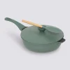 5five Sauteuse fonte d'aluminium vert, 28cm