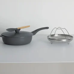 5five Sauteuse fonte d'aluminium gris, 28cm