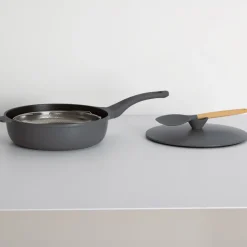 5five Sauteuse fonte d'aluminium gris, 28cm