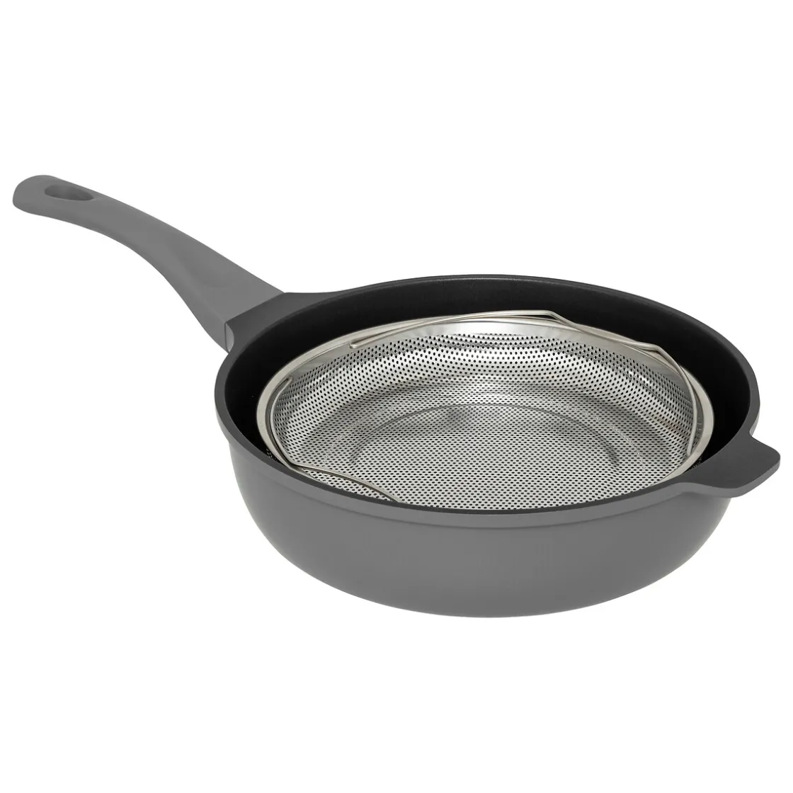 5five Sauteuse fonte d'aluminium gris, 28cm