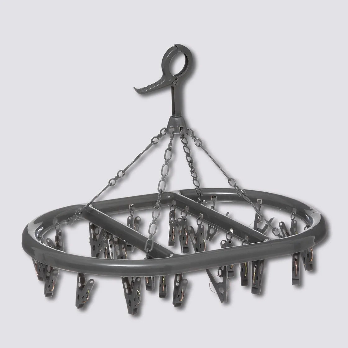 5five Séchoir à accrocher oval, 24 pinces