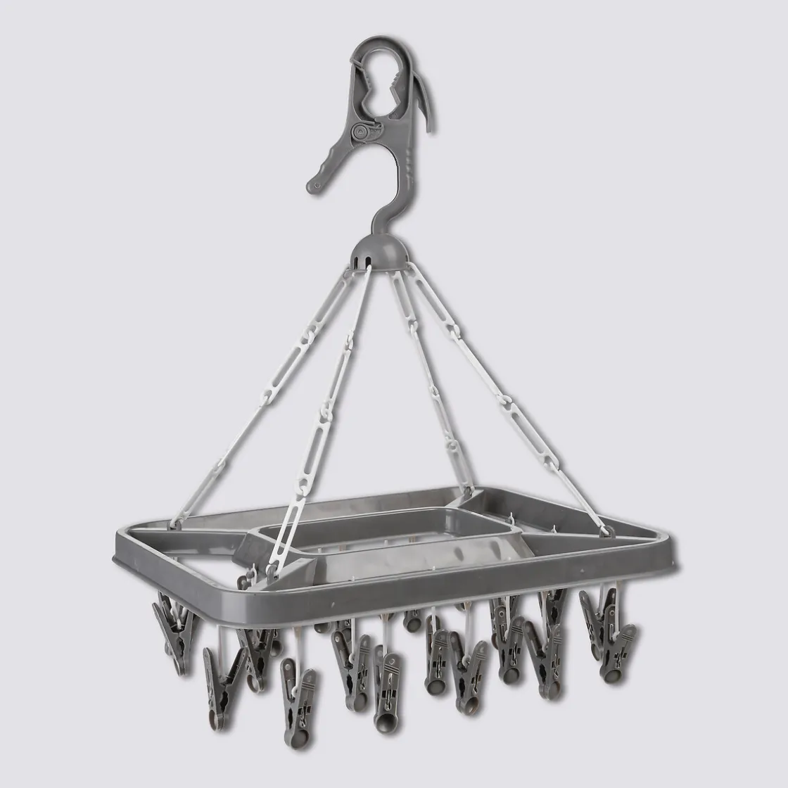 5five Séchoir à accrocher rectangle, 26 pinces