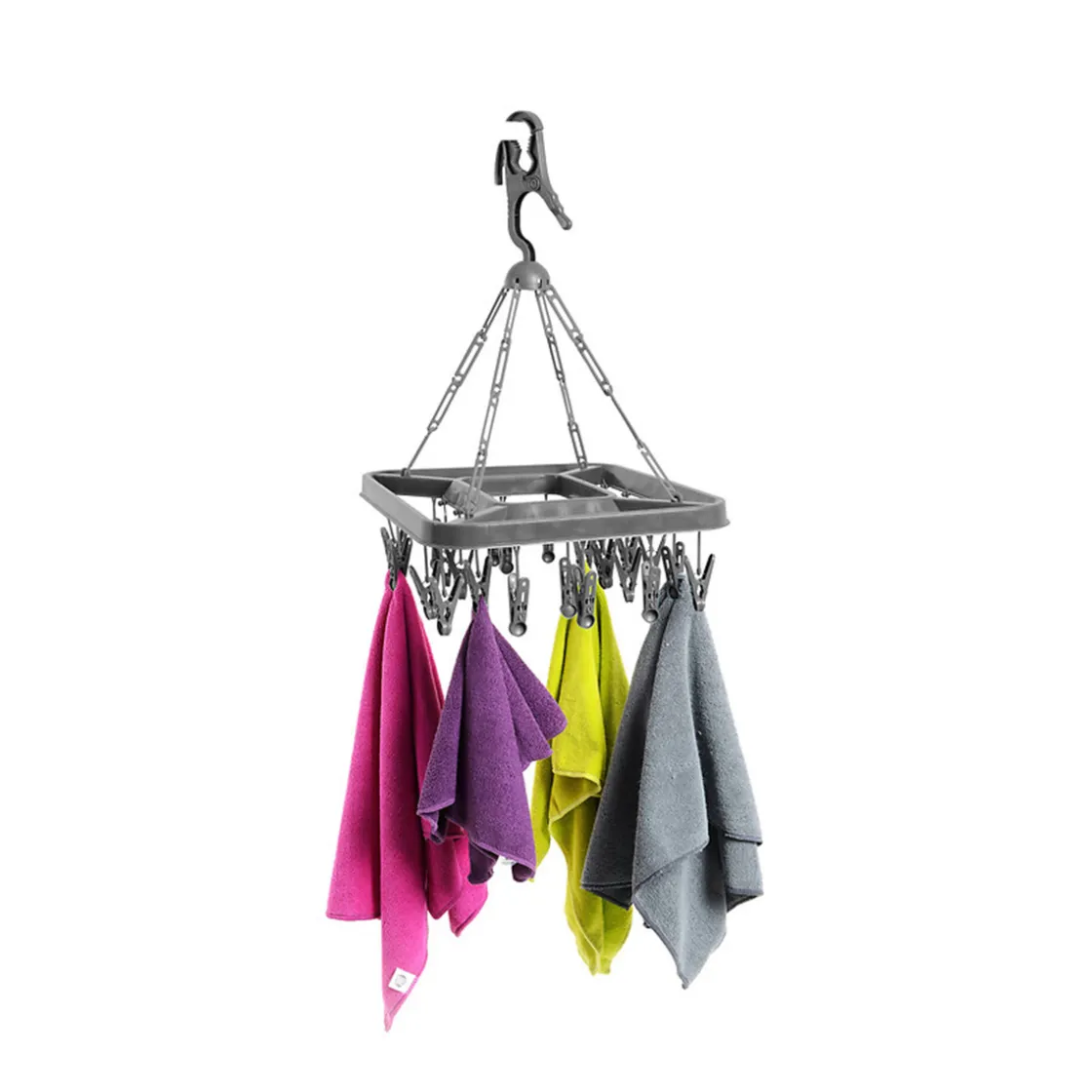 5five Séchoir à accrocher rectangle, 26 pinces