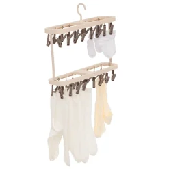 5five Séchoir double, 32 pinces, Beige