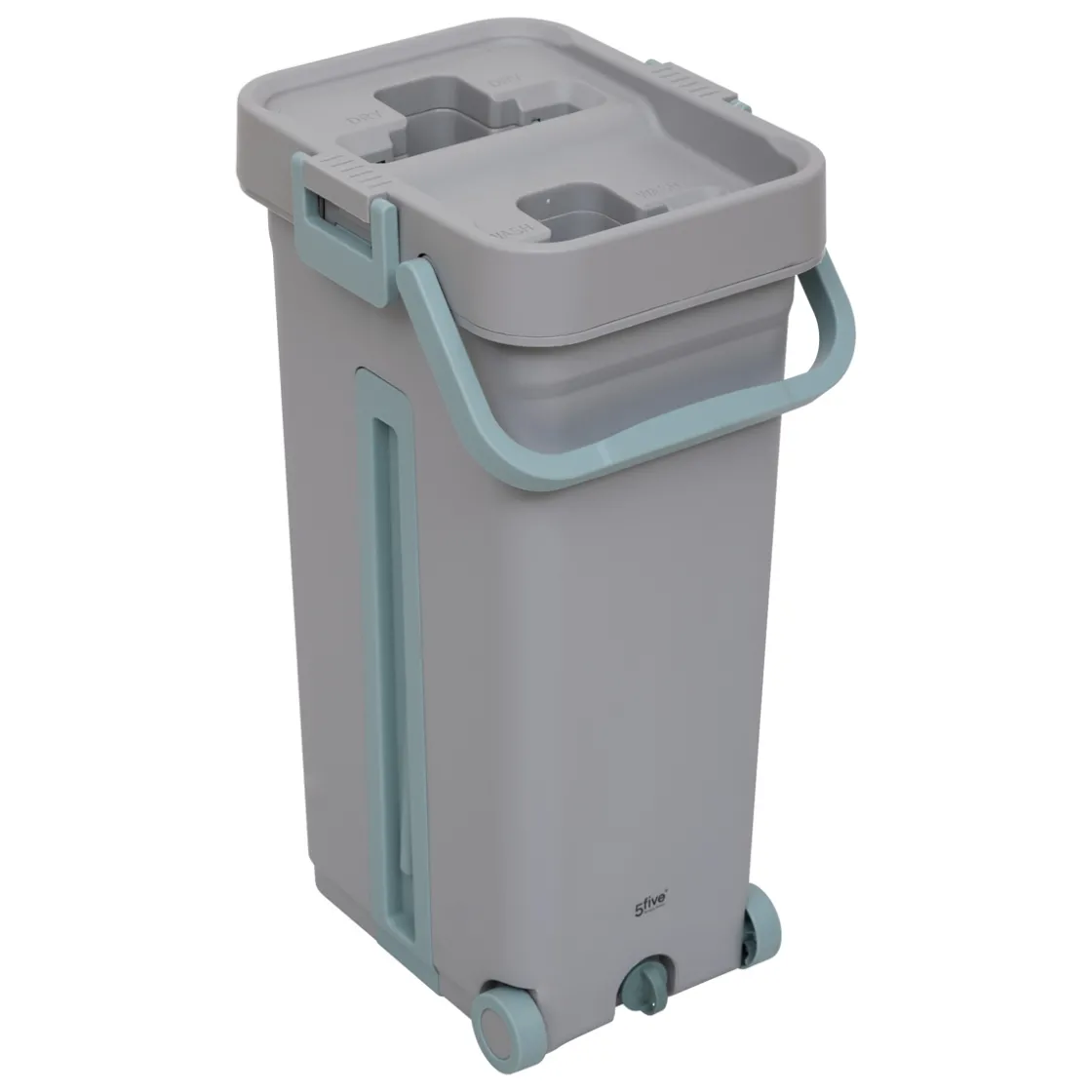 5five Seau essoreur et balai 2X6,5L