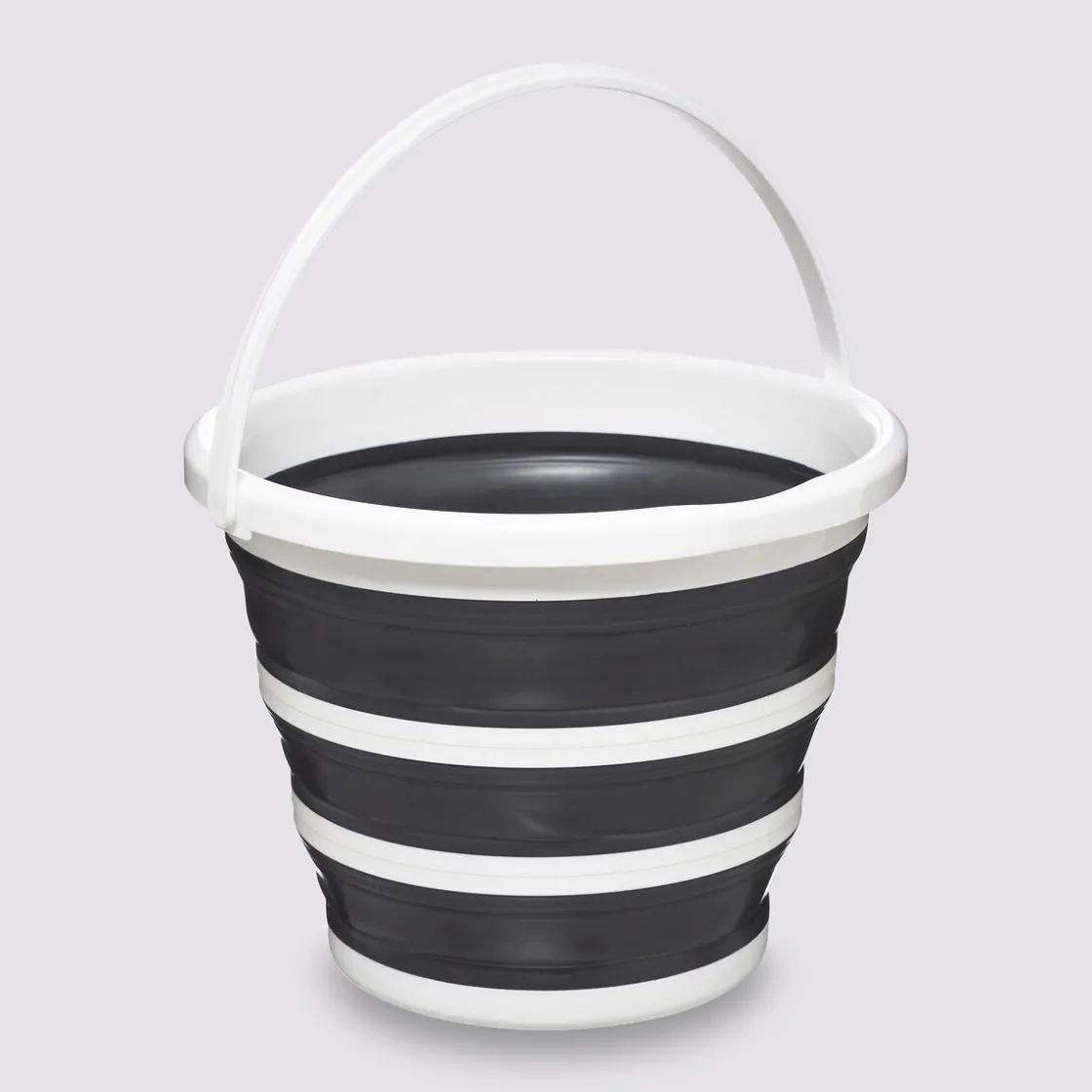 5five Seau pliable 10L - Blanc, gris