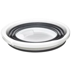 5five Seau pliable 10L - Blanc, gris