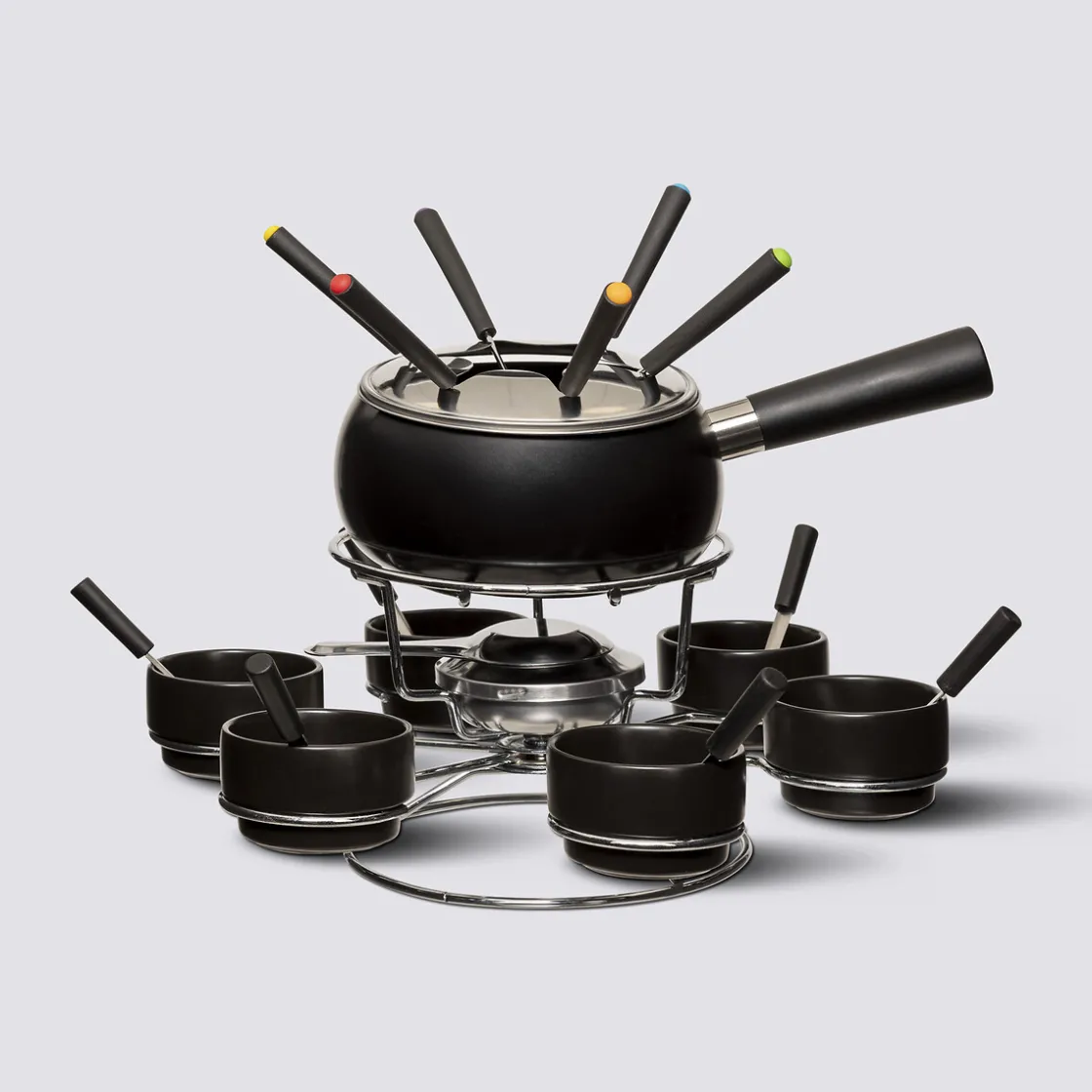 5five Service à fondue avec plateau tournant