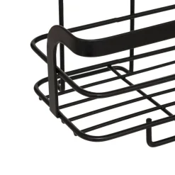 5five Serviteur de douche 2 niveaux, Noir