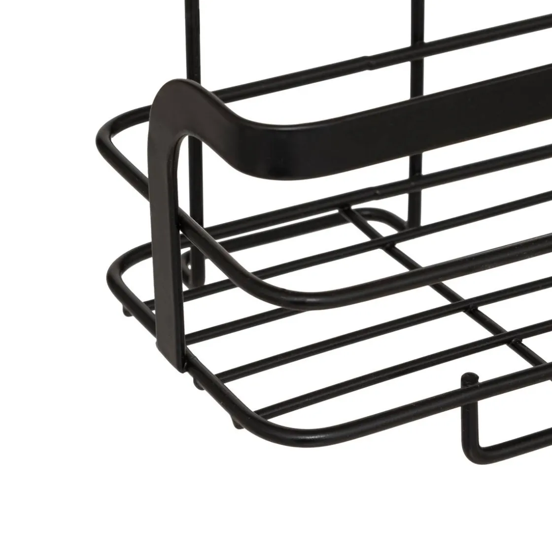 5five Serviteur de douche 2 niveaux, Noir