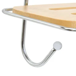 5five Serviteur de douche 2 niveaux, Argenté