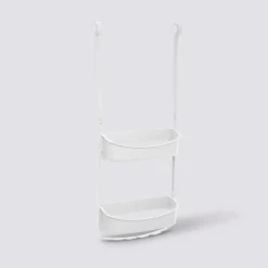 5five Serviteur de douche 2 niveaux, Blanc