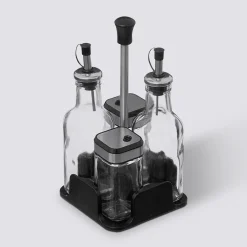 5five Set bouteille huille/vinaigre x4